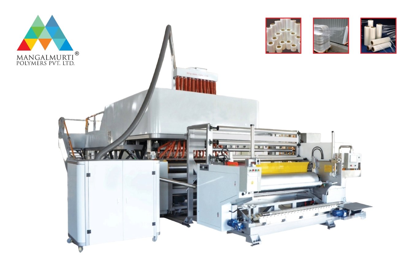 Three Layer Stretch Film Making Machine